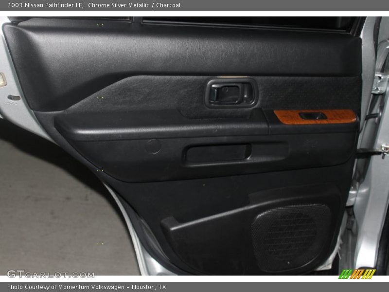 Chrome Silver Metallic / Charcoal 2003 Nissan Pathfinder LE