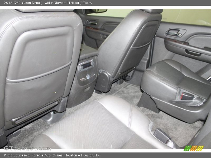 White Diamond Tricoat / Ebony 2012 GMC Yukon Denali
