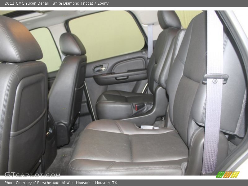 White Diamond Tricoat / Ebony 2012 GMC Yukon Denali