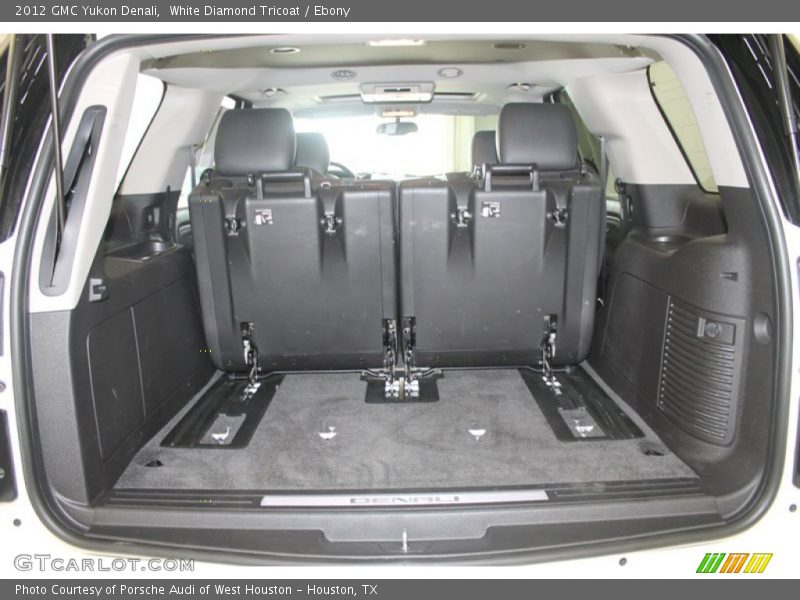 White Diamond Tricoat / Ebony 2012 GMC Yukon Denali