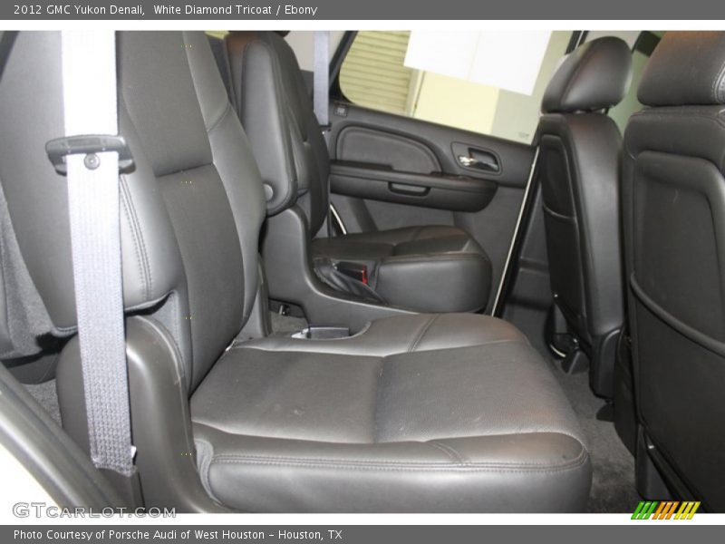 White Diamond Tricoat / Ebony 2012 GMC Yukon Denali