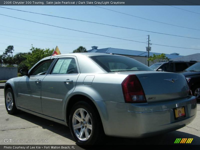 Satin Jade Pearlcoat / Dark Slate Gray/Light Graystone 2006 Chrysler 300 Touring