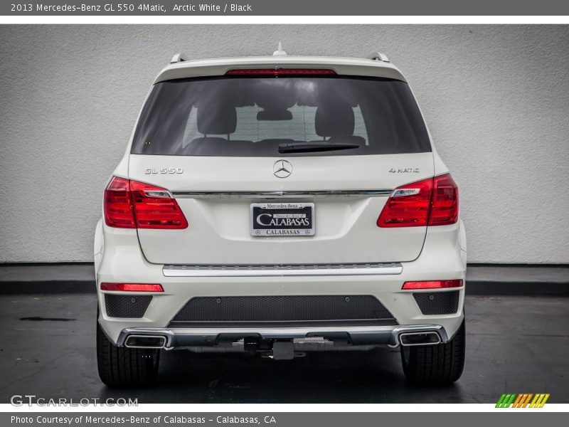 Arctic White / Black 2013 Mercedes-Benz GL 550 4Matic