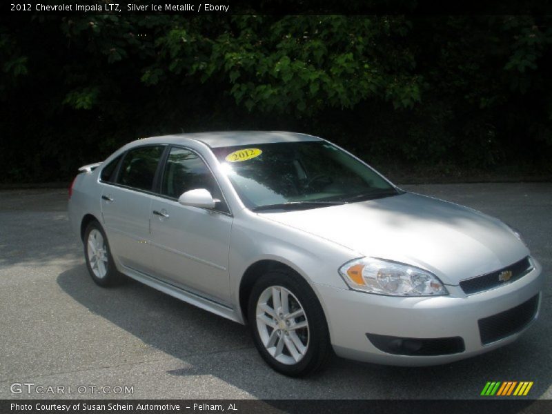 Silver Ice Metallic / Ebony 2012 Chevrolet Impala LTZ