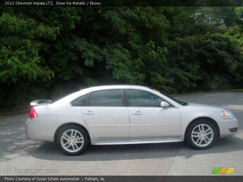 Silver Ice Metallic / Ebony 2012 Chevrolet Impala LTZ