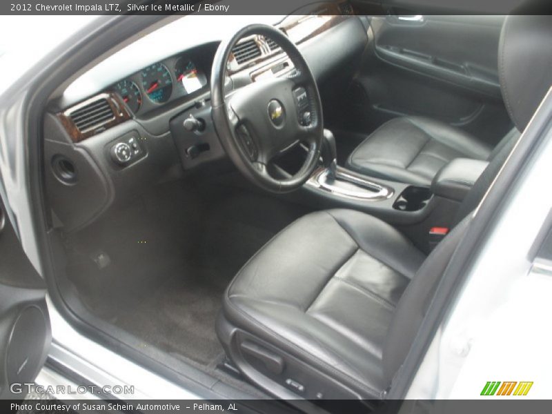 Silver Ice Metallic / Ebony 2012 Chevrolet Impala LTZ