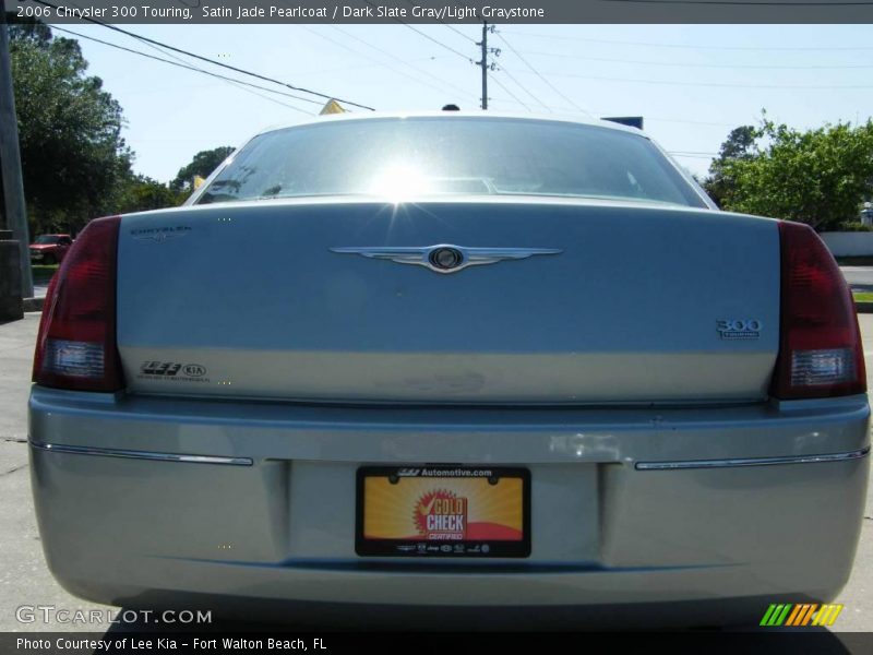 Satin Jade Pearlcoat / Dark Slate Gray/Light Graystone 2006 Chrysler 300 Touring