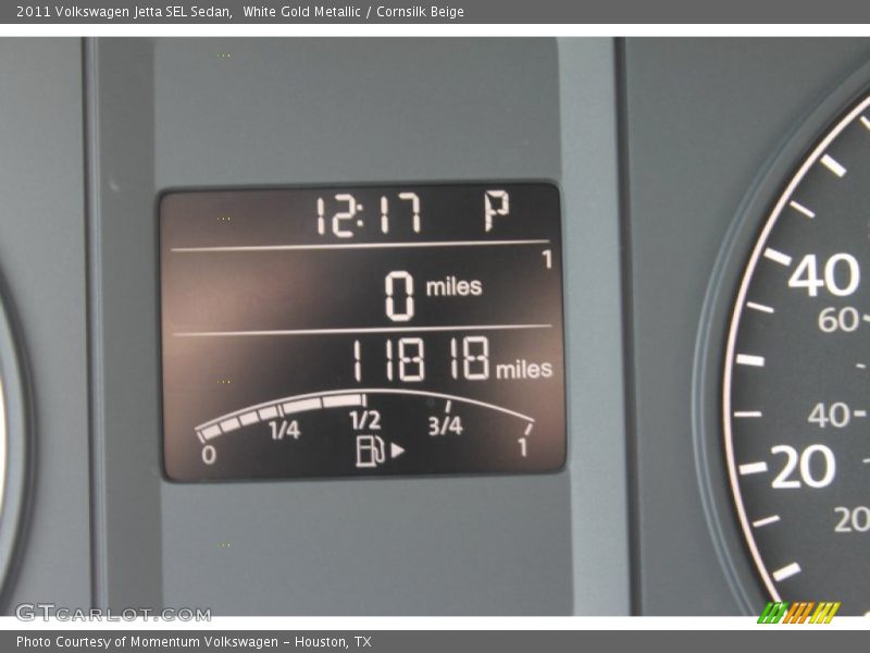 White Gold Metallic / Cornsilk Beige 2011 Volkswagen Jetta SEL Sedan