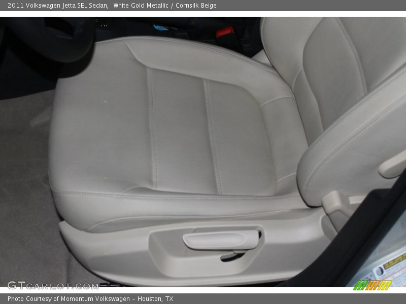 White Gold Metallic / Cornsilk Beige 2011 Volkswagen Jetta SEL Sedan