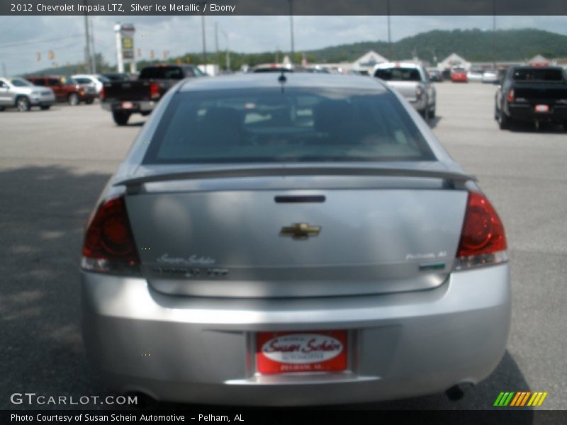 Silver Ice Metallic / Ebony 2012 Chevrolet Impala LTZ