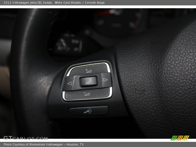 White Gold Metallic / Cornsilk Beige 2011 Volkswagen Jetta SEL Sedan