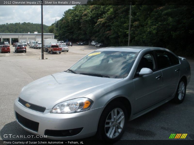 Silver Ice Metallic / Ebony 2012 Chevrolet Impala LTZ