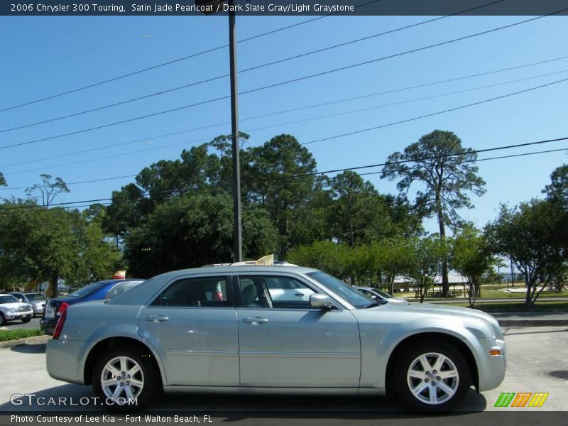 Satin Jade Pearlcoat / Dark Slate Gray/Light Graystone 2006 Chrysler 300 Touring