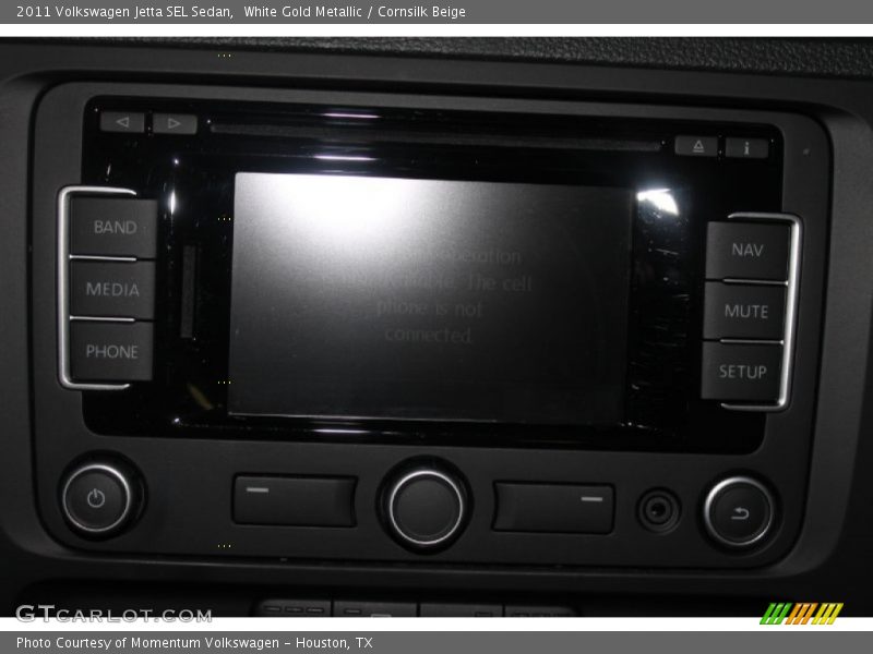White Gold Metallic / Cornsilk Beige 2011 Volkswagen Jetta SEL Sedan