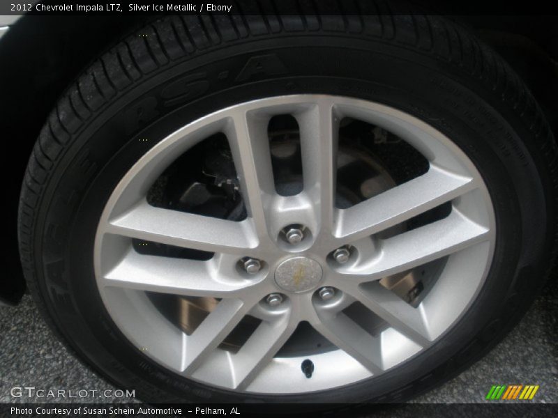 Silver Ice Metallic / Ebony 2012 Chevrolet Impala LTZ