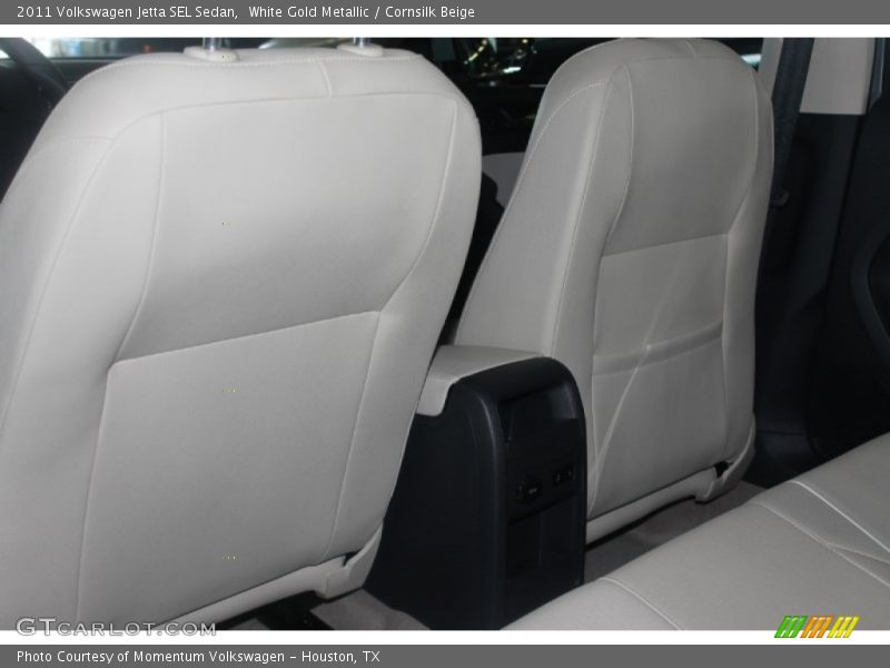 White Gold Metallic / Cornsilk Beige 2011 Volkswagen Jetta SEL Sedan