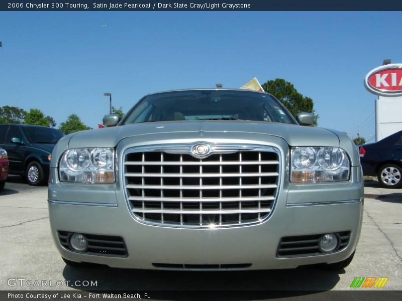 Satin Jade Pearlcoat / Dark Slate Gray/Light Graystone 2006 Chrysler 300 Touring
