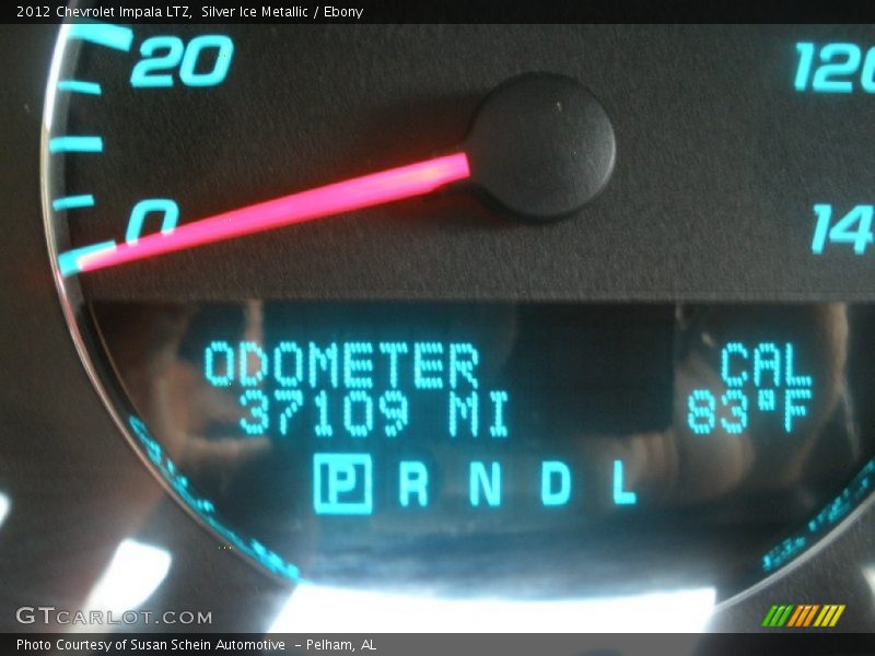 Silver Ice Metallic / Ebony 2012 Chevrolet Impala LTZ