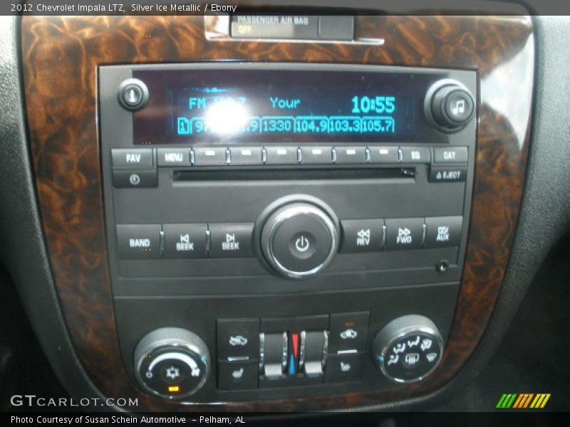 Silver Ice Metallic / Ebony 2012 Chevrolet Impala LTZ