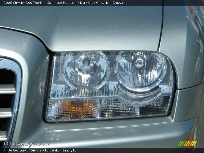 Satin Jade Pearlcoat / Dark Slate Gray/Light Graystone 2006 Chrysler 300 Touring