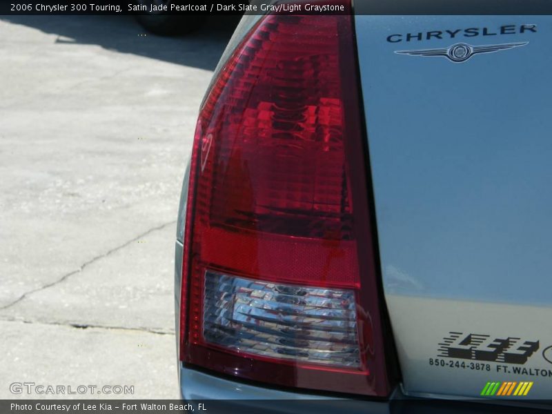 Satin Jade Pearlcoat / Dark Slate Gray/Light Graystone 2006 Chrysler 300 Touring