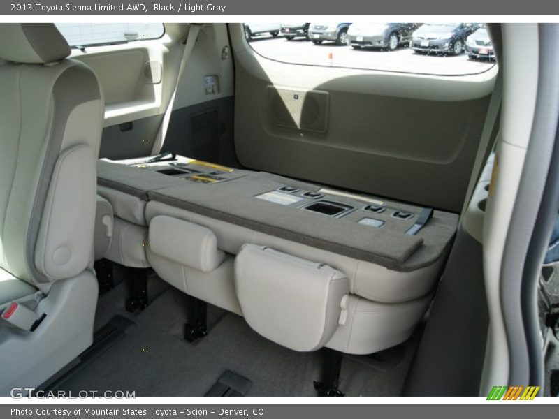 Black / Light Gray 2013 Toyota Sienna Limited AWD