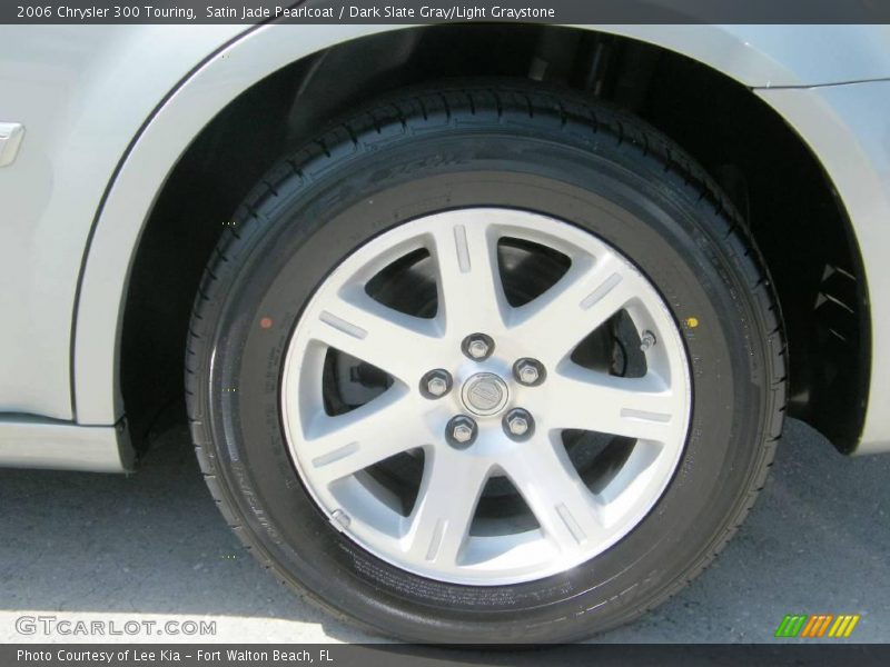 Satin Jade Pearlcoat / Dark Slate Gray/Light Graystone 2006 Chrysler 300 Touring