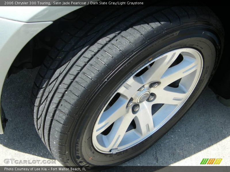 Satin Jade Pearlcoat / Dark Slate Gray/Light Graystone 2006 Chrysler 300 Touring