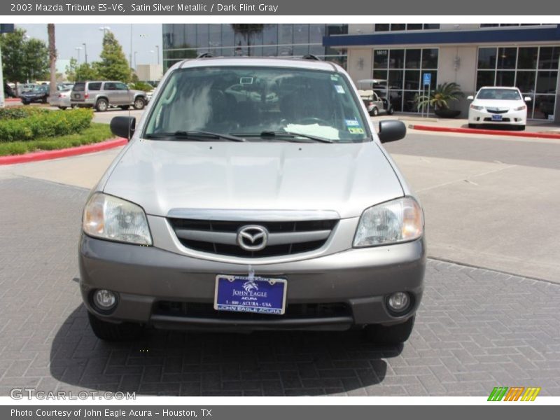 Satin Silver Metallic / Dark Flint Gray 2003 Mazda Tribute ES-V6