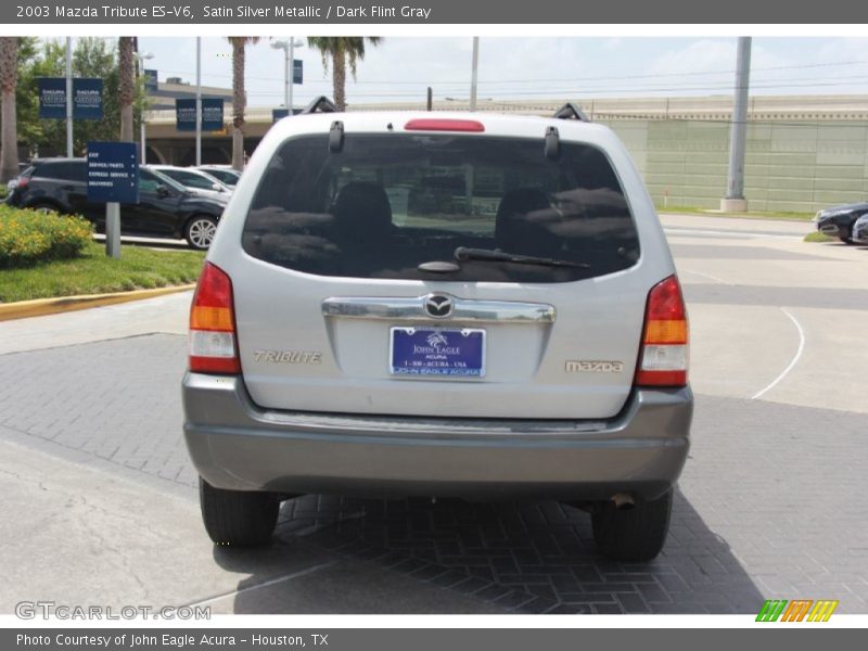 Satin Silver Metallic / Dark Flint Gray 2003 Mazda Tribute ES-V6