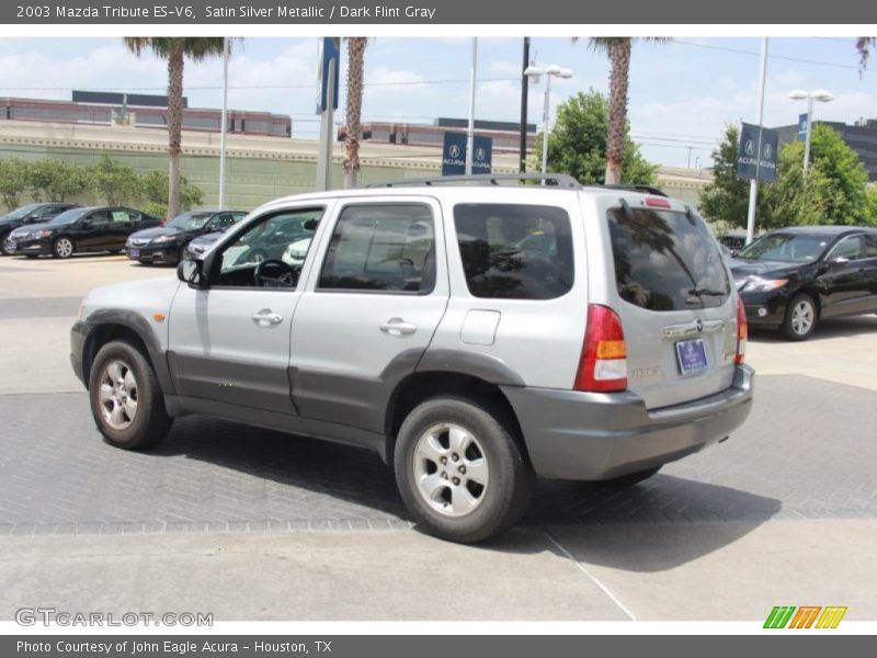 Satin Silver Metallic / Dark Flint Gray 2003 Mazda Tribute ES-V6