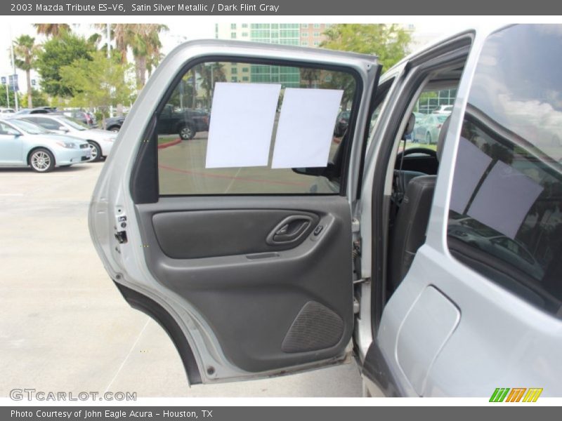 Satin Silver Metallic / Dark Flint Gray 2003 Mazda Tribute ES-V6