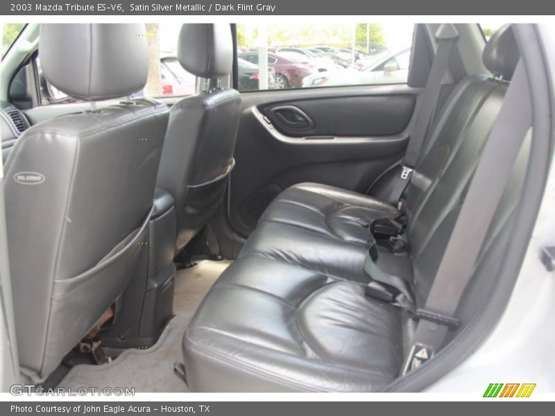 Satin Silver Metallic / Dark Flint Gray 2003 Mazda Tribute ES-V6