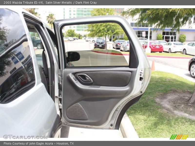 Satin Silver Metallic / Dark Flint Gray 2003 Mazda Tribute ES-V6