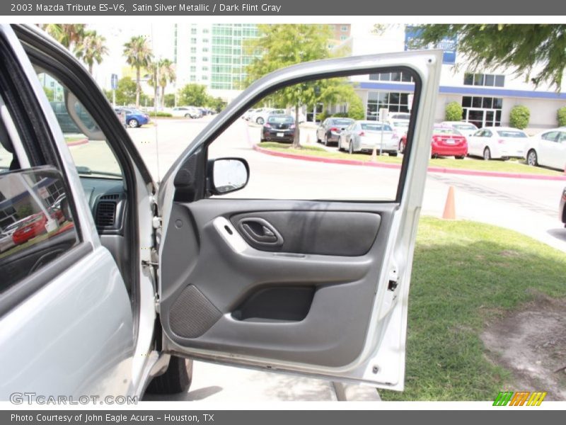 Satin Silver Metallic / Dark Flint Gray 2003 Mazda Tribute ES-V6