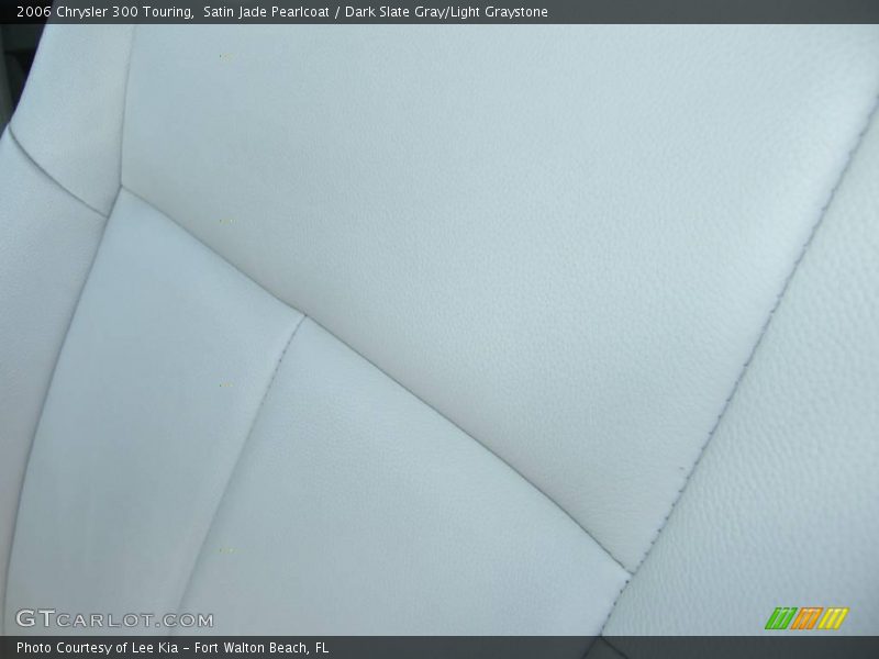 Satin Jade Pearlcoat / Dark Slate Gray/Light Graystone 2006 Chrysler 300 Touring