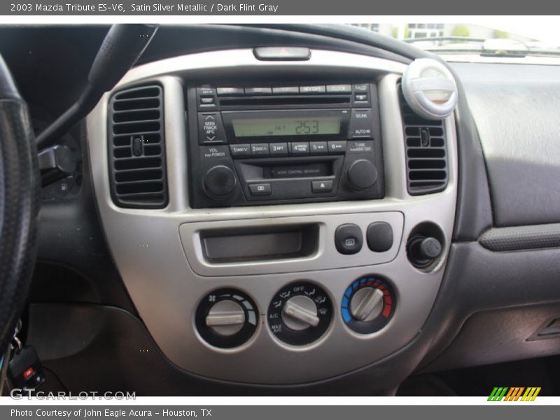 Satin Silver Metallic / Dark Flint Gray 2003 Mazda Tribute ES-V6