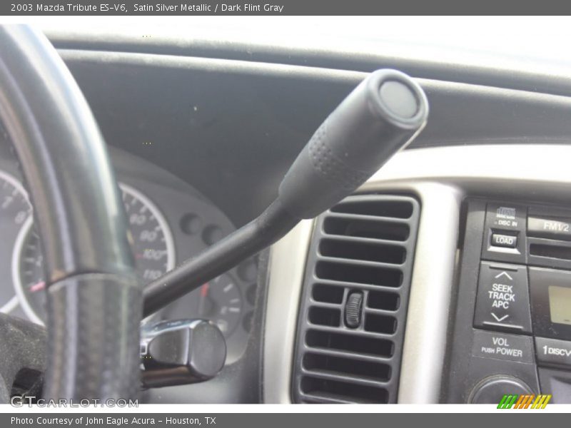 Satin Silver Metallic / Dark Flint Gray 2003 Mazda Tribute ES-V6
