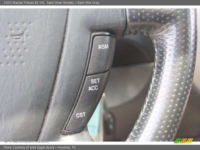 Satin Silver Metallic / Dark Flint Gray 2003 Mazda Tribute ES-V6