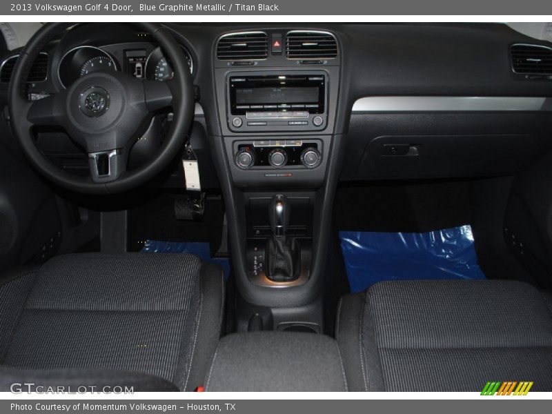Blue Graphite Metallic / Titan Black 2013 Volkswagen Golf 4 Door