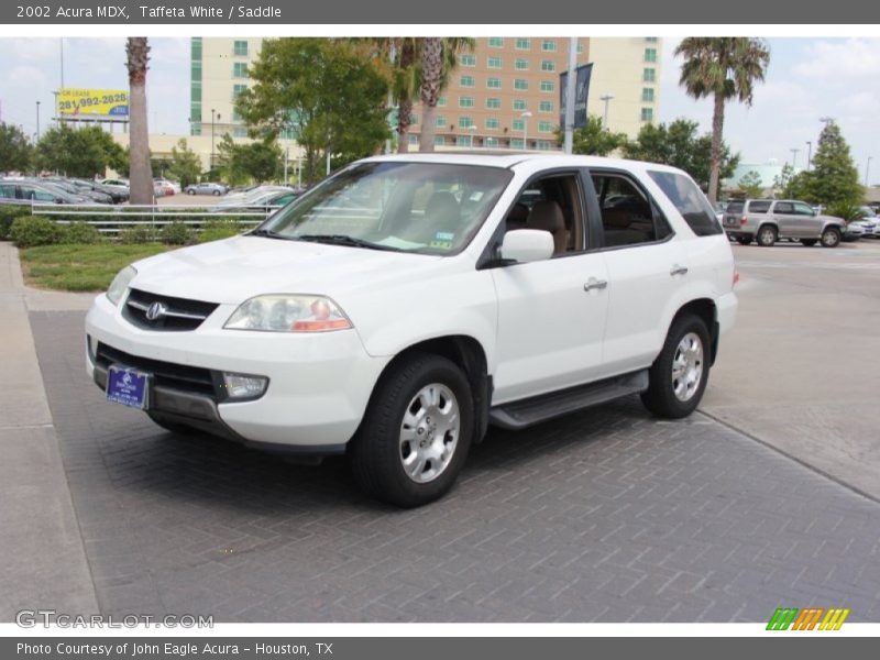 Taffeta White / Saddle 2002 Acura MDX