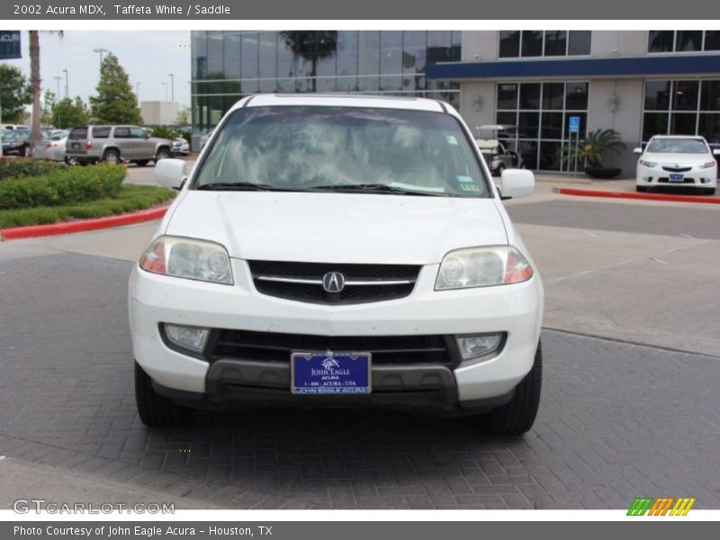 Taffeta White / Saddle 2002 Acura MDX