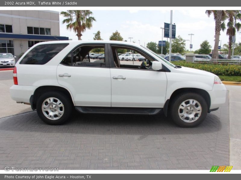 Taffeta White / Saddle 2002 Acura MDX