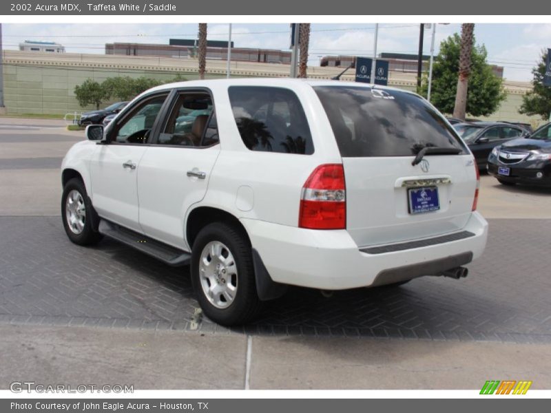 Taffeta White / Saddle 2002 Acura MDX