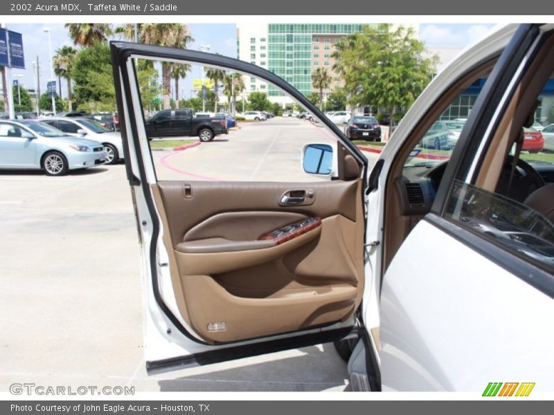 Taffeta White / Saddle 2002 Acura MDX