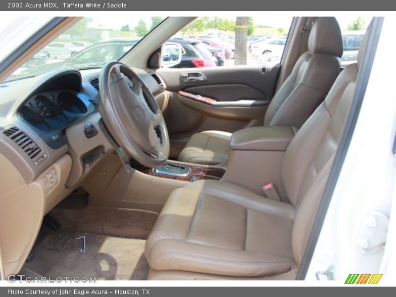 Taffeta White / Saddle 2002 Acura MDX