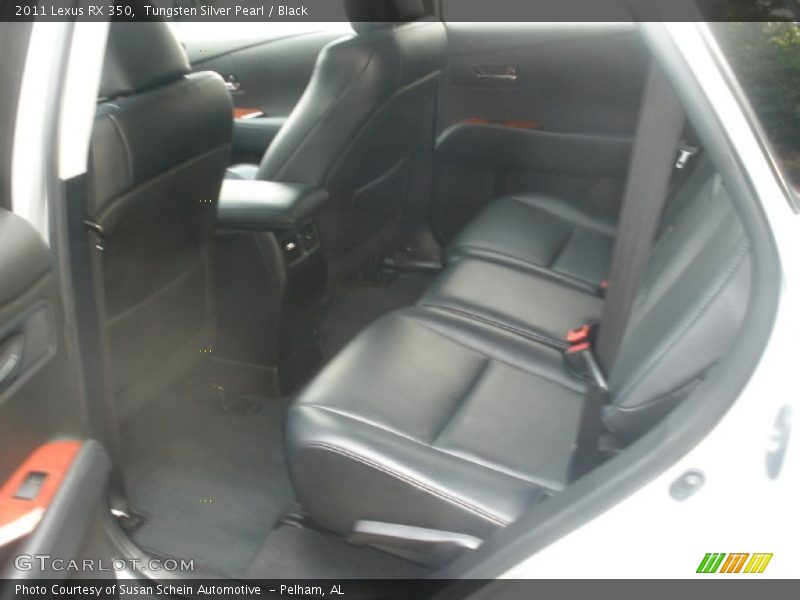 Tungsten Silver Pearl / Black 2011 Lexus RX 350