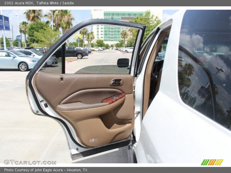 Taffeta White / Saddle 2002 Acura MDX