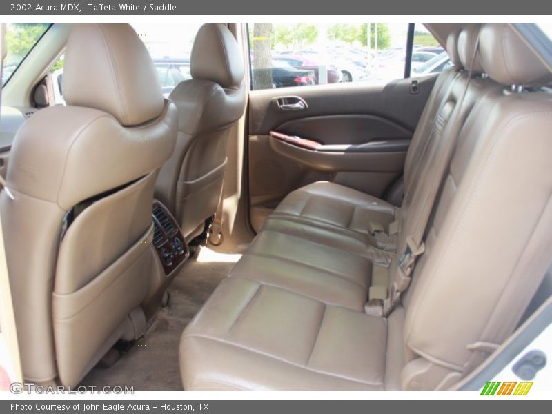 Taffeta White / Saddle 2002 Acura MDX