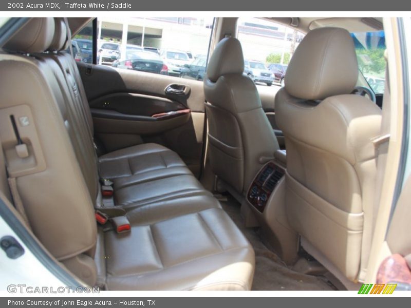 Taffeta White / Saddle 2002 Acura MDX